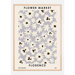 Bildverkstad Flower Market Florence Plakat (50x70 Cm)