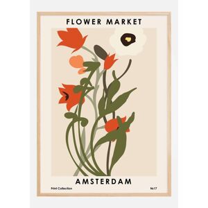 Bildverkstad Flower Market Amsterdam Plakat (50x70 Cm)