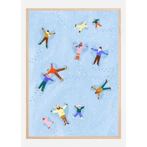 Bildverkstad Snow Angels Plakat (60x90 Cm)