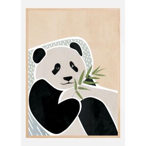 Bildverkstad Scandi Panda Plakat (60x90 Cm)