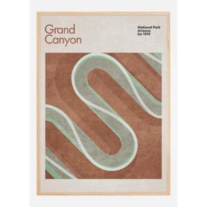 Bildverkstad Grand Canyon Plakat (50x70 Cm)