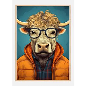 Bildverkstad Bull I Plakat (60x90 Cm)