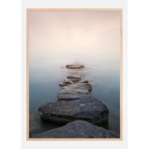 Bildverkstad Stones In Line Plakat (30x40 Cm)