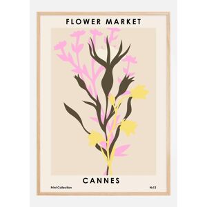 Bildverkstad Flower Market Cannes Plakat (50x70 Cm)