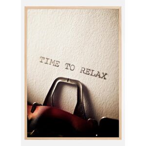 Bildverkstad Time To Relax Plakat (50x70 Cm)