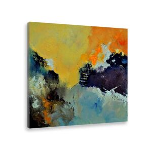 Hexoa Cuadro abstracto evanescente impresión sobre lienzo 80x80cm