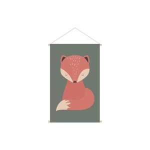 Miliboo Kakemono infantil con zorro 40 x 60 cm CRAFTY