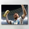 Generic Canvas-taulut / Taulut - Messi World Cup - 40x30 cm - Canvastaulut