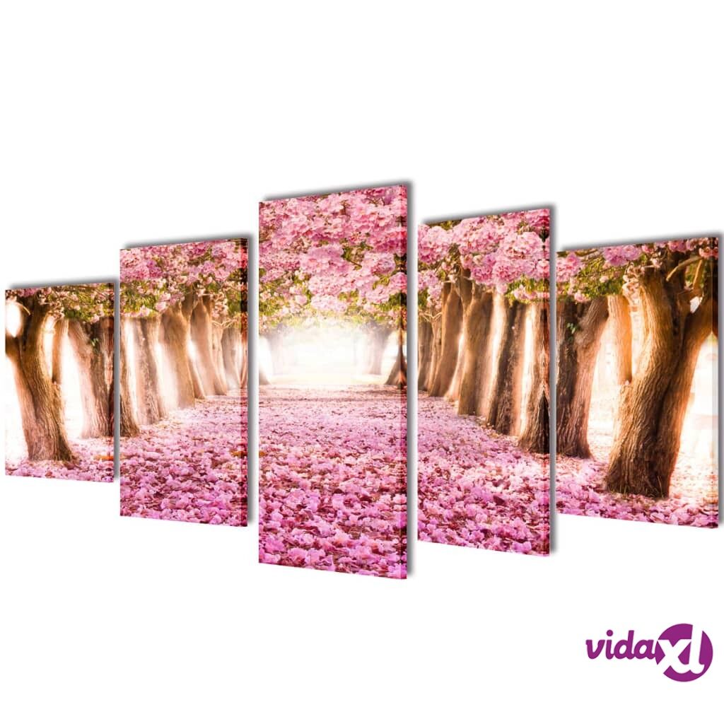 vidaXL Taulusarja kirsikankukinto 200 x 100 cm
