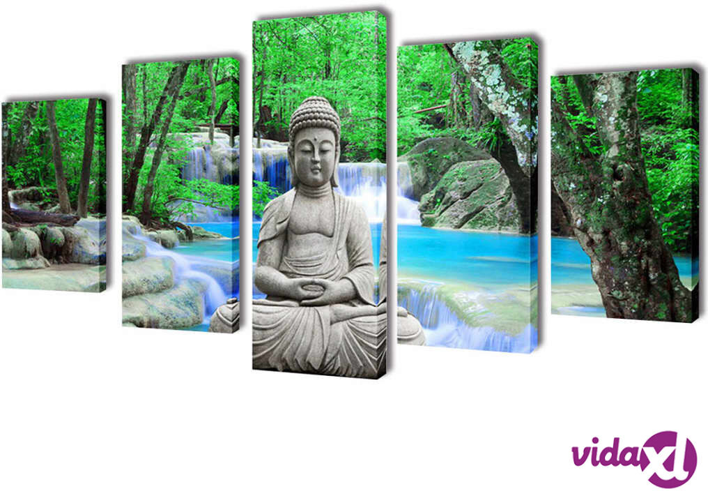 vidaXL Taulusarja Buddha 100 x 50 cm