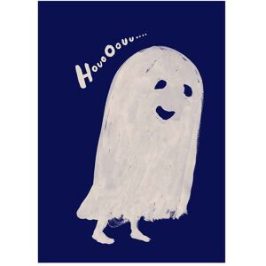 Paper Collective - HouoOouu Poster 30 x 40 cm, blanc