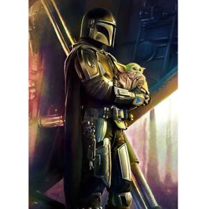 - Poster xxl Mandalorian Sauveur - 200 cm - 280 cm