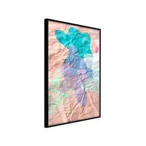 Artgeist Poster et affiche - Colourful Camouflage (Peach) - 40x60 (17430) - Publicité