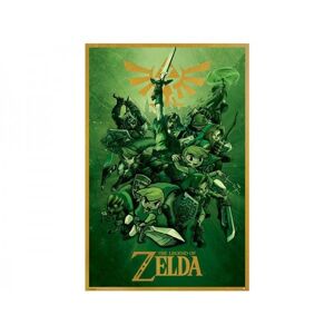 Poster Zelda - Link 61x92cm - Publicité