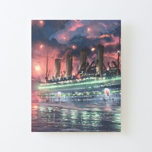 Canevas imprimer Britannic - Peinture d'Eliott Sontot Impression sur toile Roulée Tableau Art Décoration Murale / Sans cadre 40X50cm - Publicité