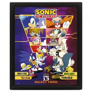 Select Your Fighter Lenticular Framed Poster