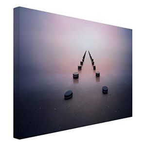Bilderwelten Impression sur Toile Zen on The Beach Image Imprimée, 120x160 cm - Publicité