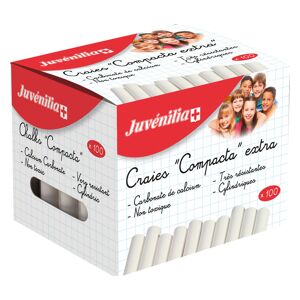 Juvénilia+ Craies blanches - Boîte de 100