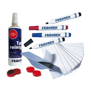 Franken Kit d'accessoire pour tableau mural blanc X-tra!Line