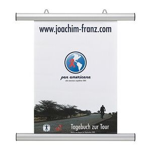 Franken Profilé clipsable pour affiche, aluminium, argent - Lot de 2