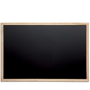 Maul Tableau avec cadre en bois, (L)400 x (H)300 mm, noir - Lot de 2