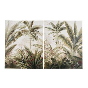 Maisons du Monde Toiles imprimé paysage tropical 160x100 (x2)