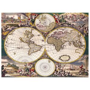 Legendarte Tableau cartographie ancienne carte No.37 80x100cm