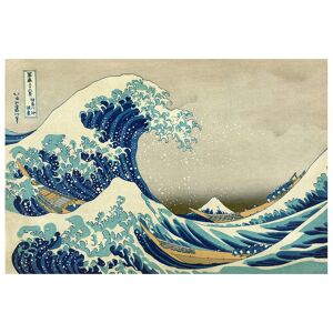 Legendarte Tableau La Grande Vague de Kanagawa Katsushika Hokusai 80x120cm