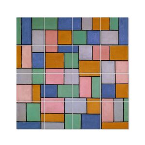 Legendarte Tableau Composition en Dissonances - Theo van Doesburg 200x200cm