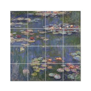 Legendarte Tableau Nympheas - Claude Monet 200x200cm