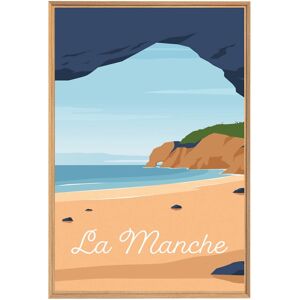 Ceanothe Tableau mural encadre la manche 65x97 cm