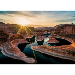 Ceanothe Tableau sur toile canyon Utah 100x140 cm