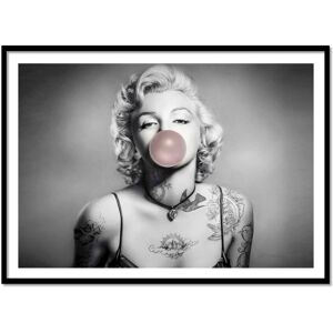 Wall Editions Affiche 50x70 cm et cadre noir - Bubble - Alexandre Granger