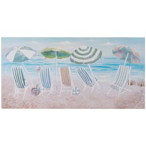 Ixia Peinture plage sur toile 120x3.5x60cm