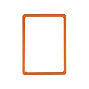 Cadres pour affiches – A1 – Insertion par le petit côté – Orange – Lot de 5 - VKF Renzel