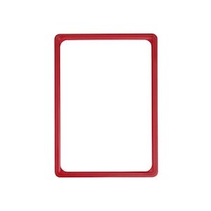 Cadres pour affiches – A1 – Insertion par le petit côté – Rouge – X5 - VKF Renzel