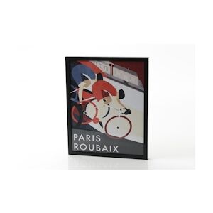 AMADEUS Affiche cyclisme 40x50 cm - Multicolore Rectangle Papier Amadeus 40x50 cm