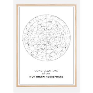 Bildverkstad Northern hemisphere Poster (70x100 cm) - Publicité