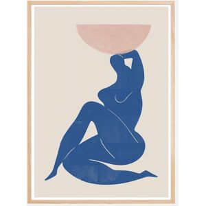 Bildverkstad Vase and Woman Poster (21x29.7 cm (A4))