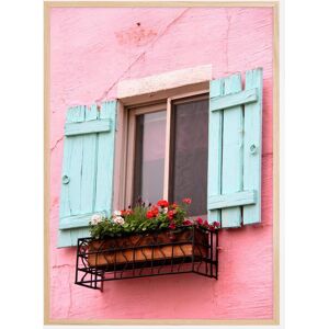 Bildverkstad Colourful window Poster (30x40 cm)