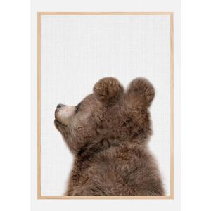 Bildverkstad Peekaboo Baby Bear Back Poster (60x90 cm)