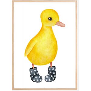 Bildverkstad Duck in shoes Poster (21x29.7 cm (A4))