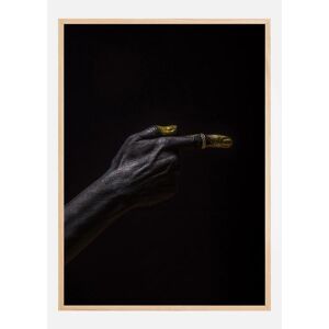 Bildverkstad Golden Hands II Poster (70x100 cm) - Publicité