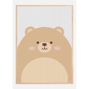 Bildverkstad Cute Bear Poster (21x29.7 cm (A4))