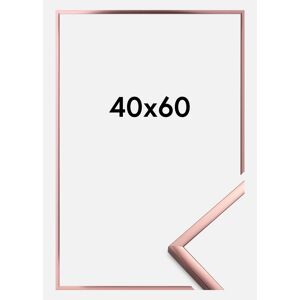 Artlink Cadre Poster Aluminum Or rosé 40x60 cm - Publicité