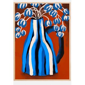 Bildverkstad Striped Vase Poster (21x29.7 cm (A4))