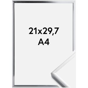 Artlink Cadre Poster Frame Aluminium Argent 21x29,7 cm (A4) - Publicité