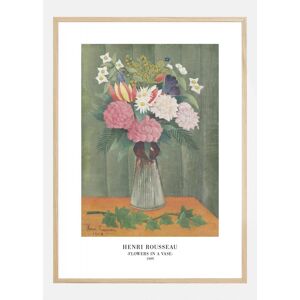 Bildverkstad Henri Rousseau - Flowers In a Vase Poster (30x40 cm)