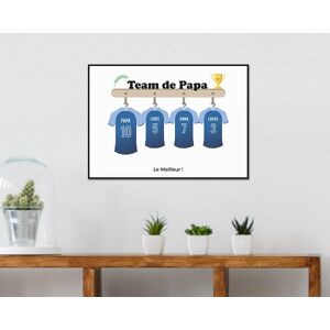 Cadeaux.com Affiche personnalisée famille - Dream Team