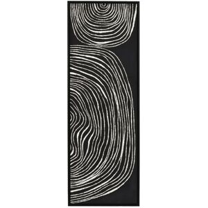 Pomax Sestri I - Toile avec cadre - Couleur - Noir, Dimensions - 43x123cm